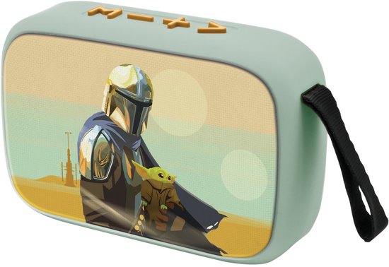 Compacte Star Wars Bluetooth 5.0-luidspreker met stoffen afwerking