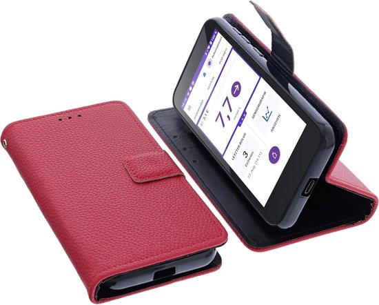 Compatibel met Omnipod 5 PDM controller rood met camera uitsparing