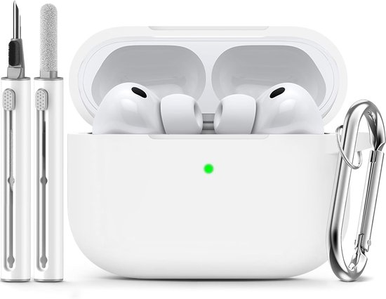 Compatible with AirPods Pro 3 Case - White