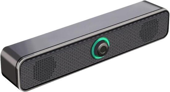 Computer Luidspreker - Soundbar Monitor - Muziek Luisteren - Krachtige Stereoversterking - 32 x 6.5 cm - Zwart