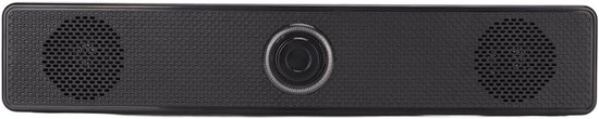 Computer Soundbar - Desktop Luidspreker - Films en Muziek - Ruimtebesparend Ontwerp - 33 x 8 x 7 cm - Zwart