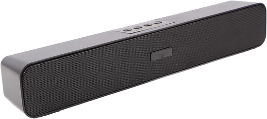 Computer Soundbar - Home Theater Luidspreker - Muziek Luisteren - 360 Graden Surround Sound - 1200mAh Batterij - Zwart