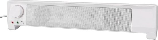Computerluidspreker - Soundbar Desktop - Muziek Luisteren - 3D Geluid - 42 x 10 x 9 cm - Zwart