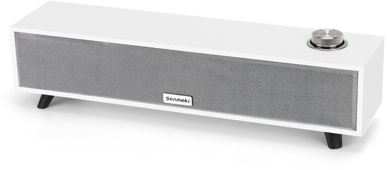 Computerluidsprekers, 10 W pc-soundbar, USB-gevoede Deaktop-luidsprekers, Bluetooth 5.0 en RCA-ingangsluidsprekers voor desktop, laptops, fonograaf, telefoons, tablets