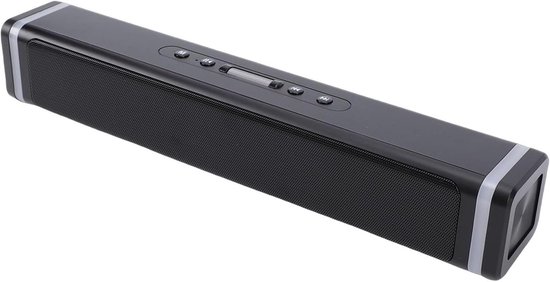 Computerluidsprekers - Soundbar PC - Gaming Setup - RGB Verlichting - 360 x 60 x 60 mm - Zwart