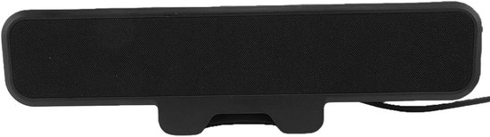 Computerluidsprekers - Soundbar PC - Muziek Luisteren - USB Aangedreven - 26.8 cm Lengte - Zwart