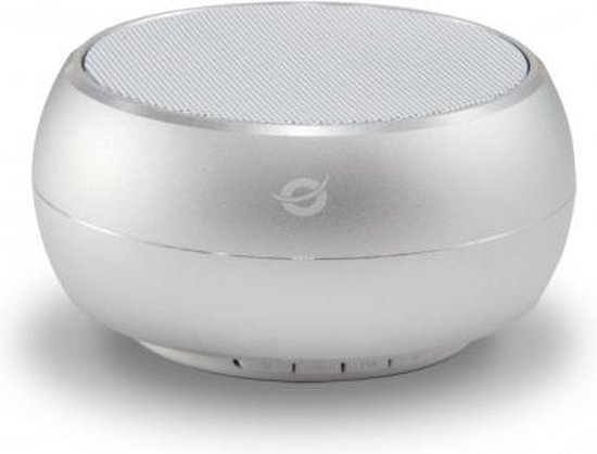Conceptronic BEATTIE 01S Wireless Bluetooth Speaker, Micro-USB, 3W, 150 - 20000 Hz, Silver van Merkloos