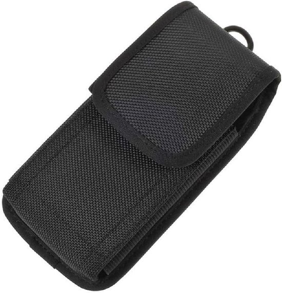 Cover Riem in Nylon met Twee Riemlussen Verticaal en Horizontaal voor Motorola Moto G Stylus (2023) - Zwart