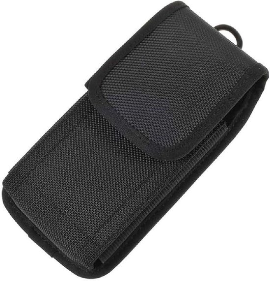 Cover Riem in Nylon met Twee Riemlussen Verticaal en Horizontaal voor Tecno Spark 10 5G (2023) - Zwart