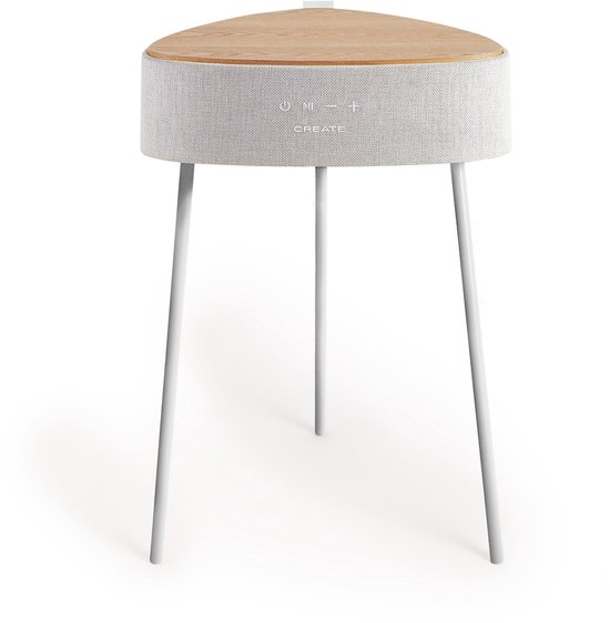 CREATE - Luidsprekertafel met 180º unidirectioneel geluid, bluetooth en draadloos opladen - SPEAKER TABLE 180 van CREATE