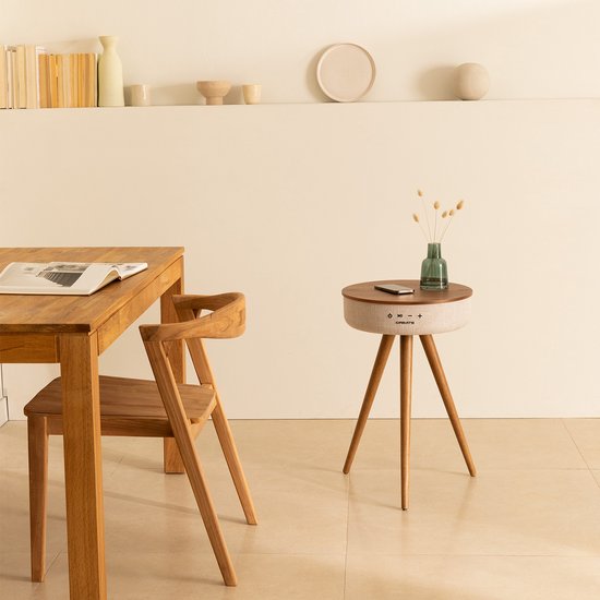 CREATE - Luidsprekertafel met 360º geluid, bluetooth en draadloos opladen - SPEAKER TABLE van CREATE