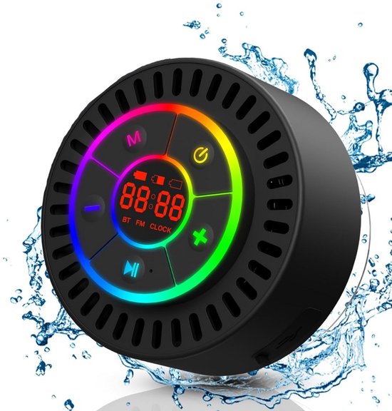 CRLYN® Douche Speaker - Draagbare Radio - Bluetooth - Waterdicht van CRLYN