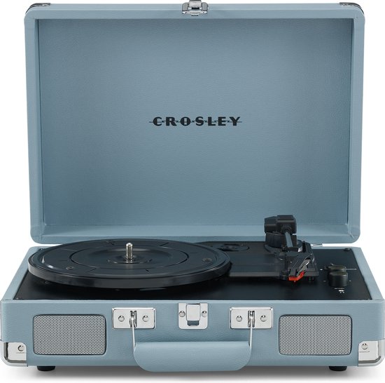 Crosley Cruiser Plus platenspeler - Tourmaline - Bluetooth in/uit