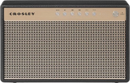 Crosley Montero Bluetooth Speaker - Zwart van Crosley