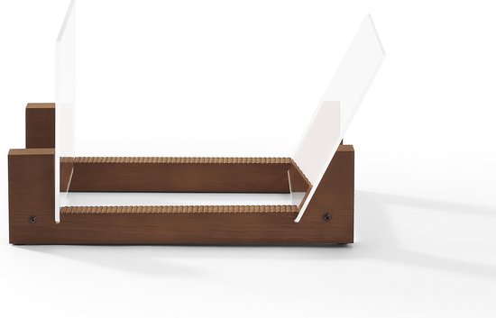 Crosley Record Storage Display Stand bamboo van Crosley