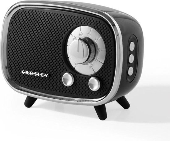 Crosley Rondo Bluetooth Speaker - Zwart van Crosley