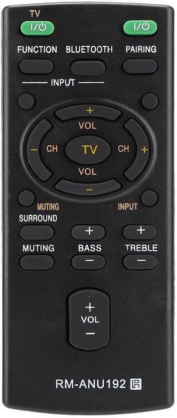 Dailygoods - Afstandsbediening Vervanging voor Sound Bar