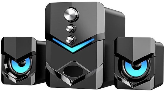 Dailygoods - Bedrade Multimedia Desktopluidsprekers met Subwoofer