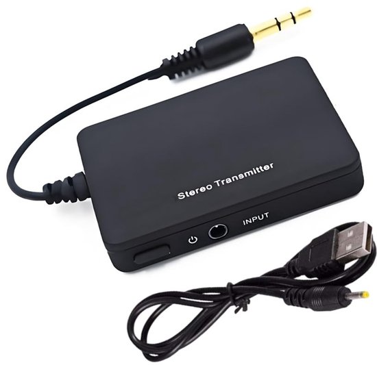Dailygoods - Dailygoody - Bluetooth-muziekontvanger - Draagbare MP3-speler - USB-aansluiting - Zwart - Bluetooth ontvanger - Geschikt voor iPhone, iPad, Android, P..