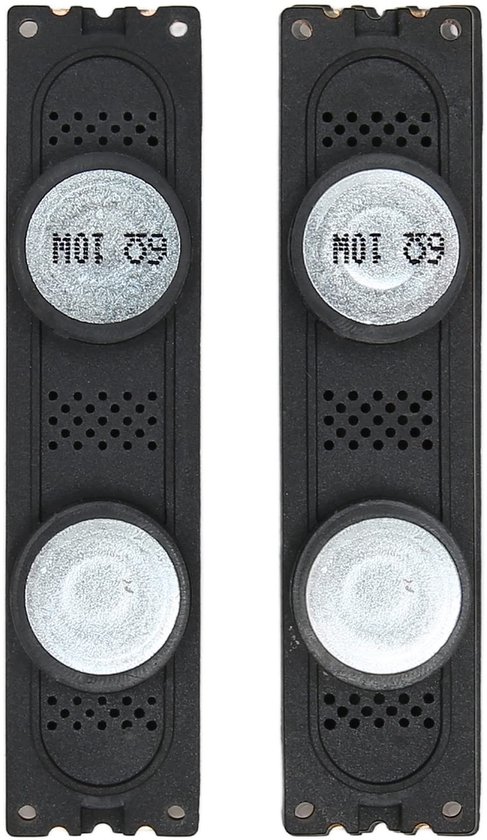 Dailygoods - Dailygoody - TV-luidspreker - Vervangend Onderdeel - Hoogwaardige Geluidskwaliteit - 6Ω 10W - Geschikt voor Diverse TV-modellen - Perfecte Vervanging