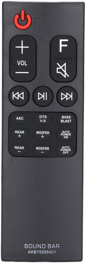 Dailygoods - Universele Afstandsbediening voor Soundbar