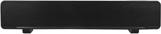 Dailygoods - USB Mini Soundbar - Draagbare Subwoofer - Verliesvrij Basgeluid - Slank Formaat - Geschikt voor Desktop en Mobiele Apparaten - Ideaal voo