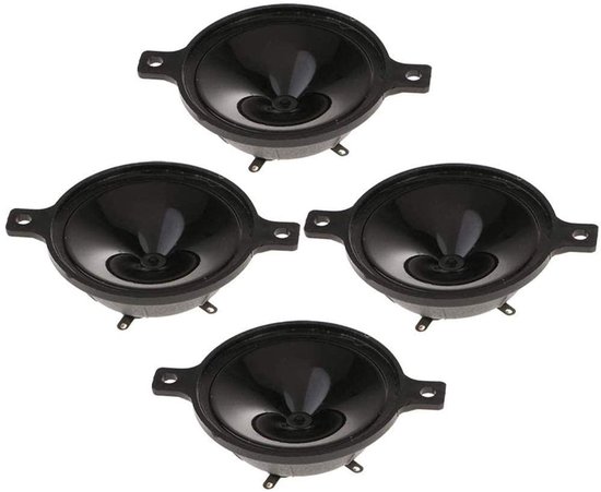 Dailygoods - Waterdichte Piezo Tweeter Luidsprekers (4 Stuks)