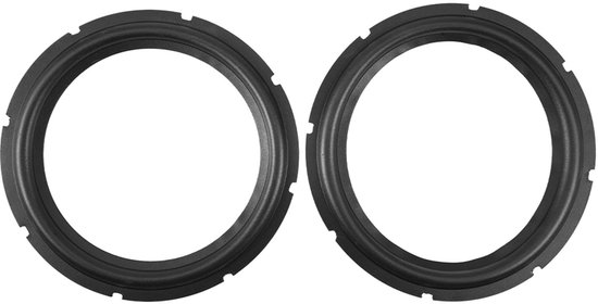 Dailygoody - 10 Inch Luidspreker - Reparatie Rubberen Woofer Rand - 2 Stuks - Onderdeel voor Surround Luidsprekers - Ideaal voor Geluidsliefhebbers - ...