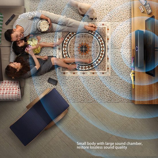 Dailygoody - Bluetooth-soundbar - Draadloze computerluidsprekers - USB-aansluiting