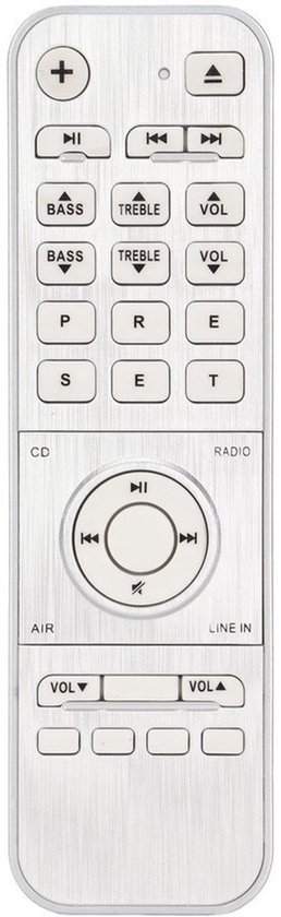 Dailygoody - Vervangende afstandsbediening voor soundbar - Handig in gebruik - Compact formaat - Voor model M S L - Inclus...