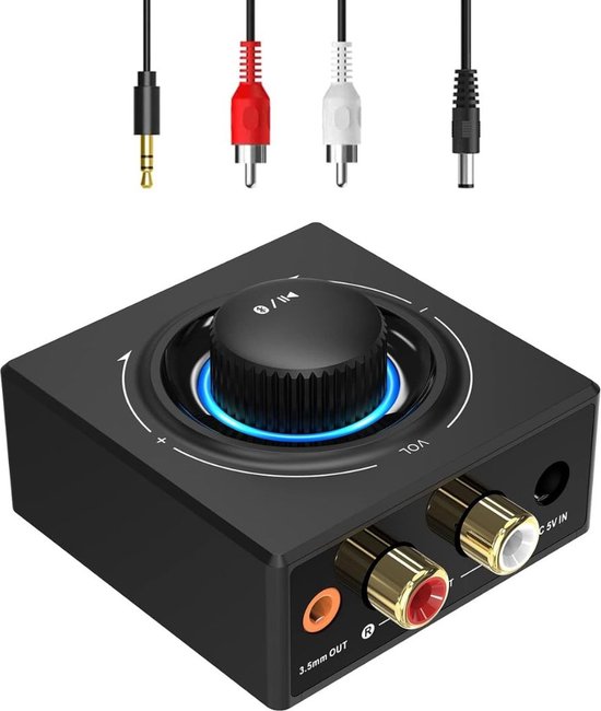 Dailysupplies Bluetooth Transmitter - Bluetooth Receiver - Adapter - Zwart van DailySupplies