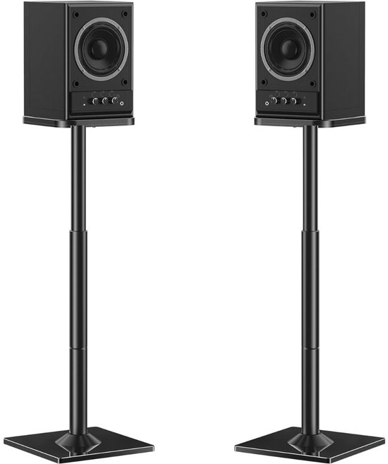 DailySupplies® Luidspreker Standaard - Speaker Vloerstandaard - Extra Stevig - Zwart van Merkloos