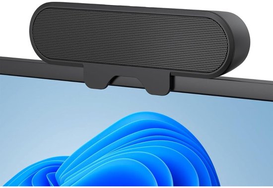 DailySupplies® Soundbar Pc - Bekabelde en Draadloze Pc -Luidspreker - USB Mini Soundbar - Zwart van DailySupplies®