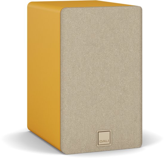 Dali Kupid - Boekenplank Luidspreker - Golden Yellow (prijs per paar)
