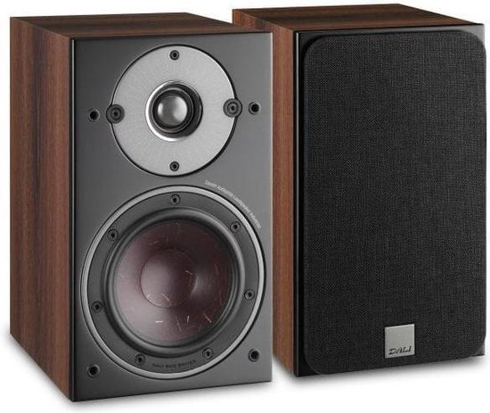 Dali Oberon 1 - Boekenplank speaker - Walnoot (prijs per stuk) van Dali