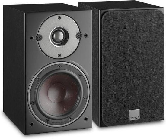 Dali Oberon 1 - Boekenplank speaker - Zwart (prijs per stuk) van Dali