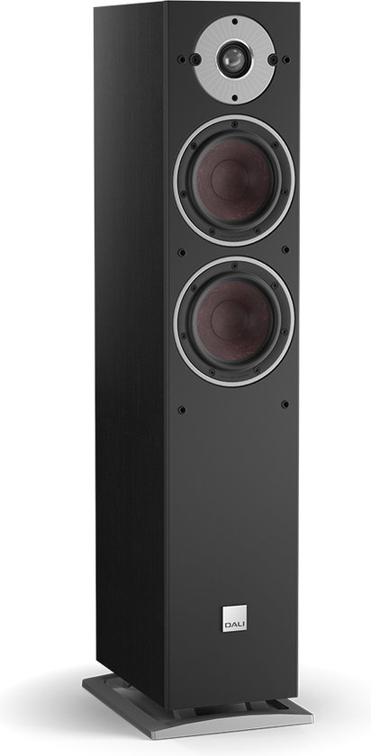 Dali Oberon 5 - Vloerstaande Luidspreker - Zwart (prijs per stuk) van Dali