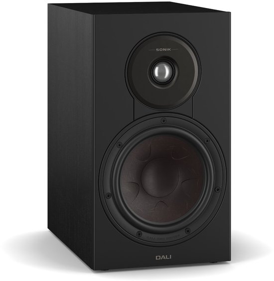 Dali Sonik 3 - Boekenplank Speaker - Zwart (Prijs per stuk) van Merkloos