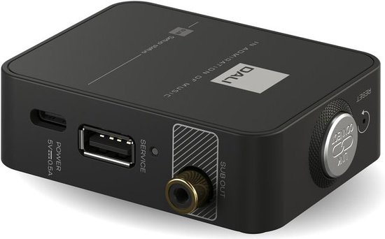 Dali WSR Wireless Subwoofer Receiver - zwart van Dali