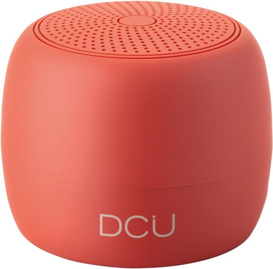 DCU Mini Colored draadloze bluetooth speaker - 5W - Rood van DCU