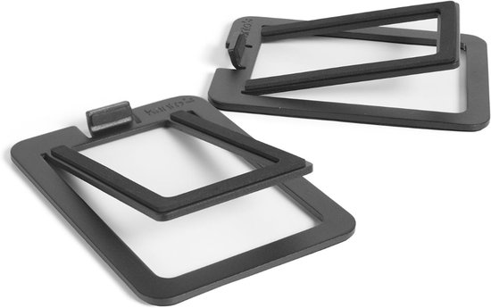 DD® Luidspreker Standaard - Luidspreker Standaard - Vloerstandaard - 14x10x4cm - Zwart - 14cm x 10cm x 4cm van Merkloos