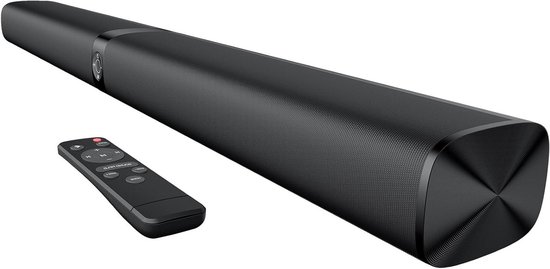 Deelbare Soundbar - Stereo Luidsprekers - Film Kijken - Automatische Volumeregeling - 435 cm - Zwart