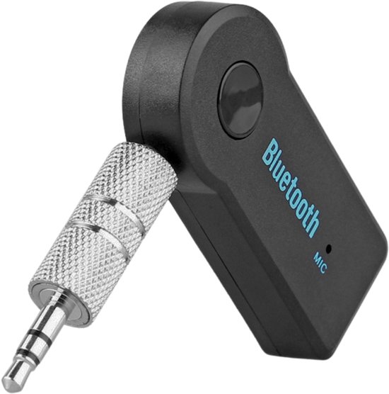 Delmark bluetooth receiver - BT 5.0 - 3.5mm audio jack - Ingebouwde Microfoon - AUX Draadloze Audio Adapter & Carkit