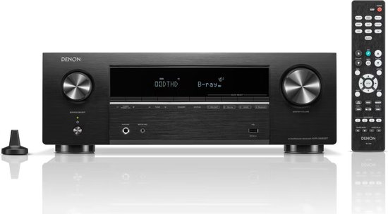 Denon AVR-X 580BT 5.2 Receiver - 8K - Bluetooth - Dolby TrueHD van Merkloos