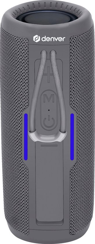 Denver Bluetooth Speaker Draadloos - Muziek Box - AUX - BTV150 - Grijs van Denver