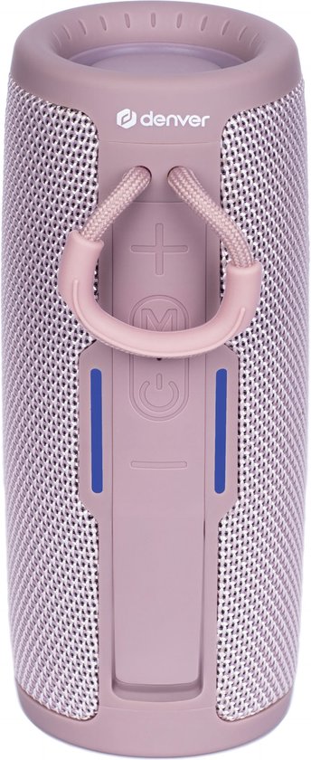 Denver Bluetooth Speaker Draadloos - Muziek Box - AUX - BTV150 - Roze van Denver