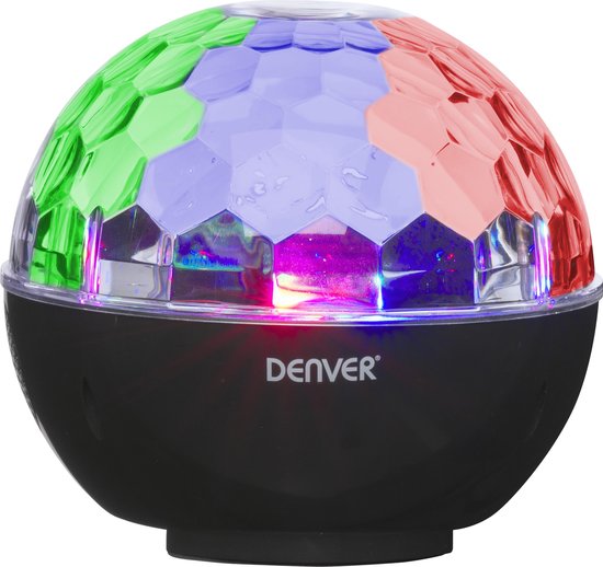 Denver BTL-65 - Bluetooth speaker - Disco licht - Zwart van Denver