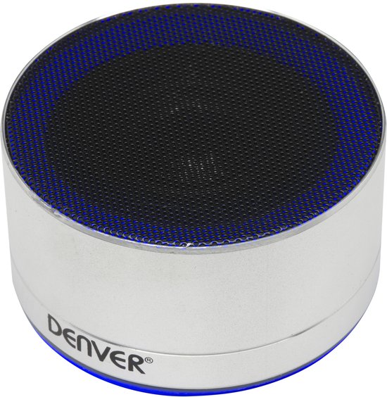 Denver BTS-32 Wit - Draadloze Bluetooth Speaker van Merkloos