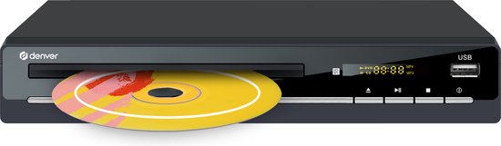 Denver DVD Speler met HDMI - Ondersteund Full HD - CD Speler - Dolby Digital Decoder - Regio Vrij - Coax / Scart / USB - DVH7787