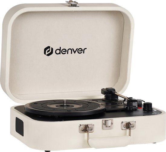 Denver Platenspeler - Ingebouwde Speakers en Versterker - Incl. PC Software - Auto-stop - Retro - VPL130
